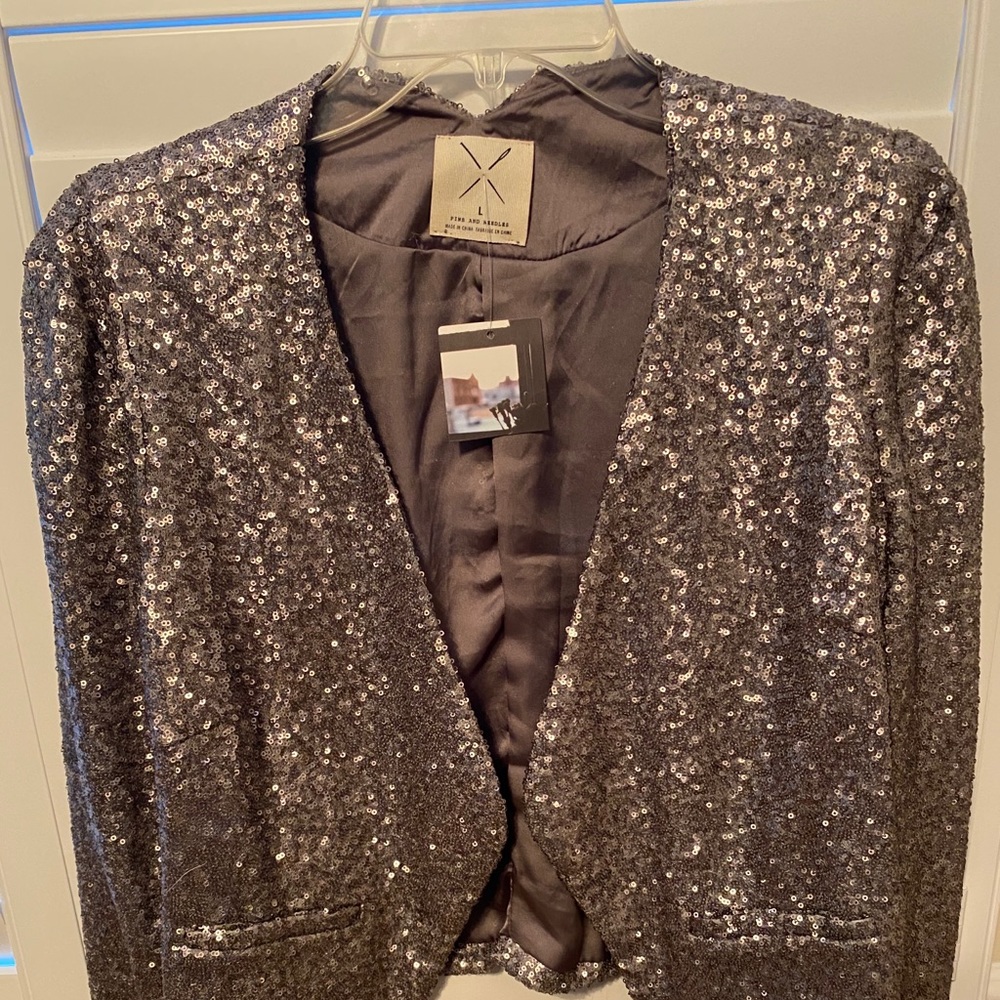 Sequin jacket